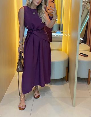 Vestido Juliana com lenço