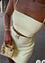 ✨ Título: Conjunto Alfaiataria Premium – Cropped e Saia com Fivela Dupla