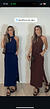 Conjunto Blusa + Saia mídi
